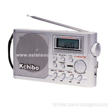 Bluetooth Radio with MP3 Player, 220V AC Power with Bluetooth Multiband